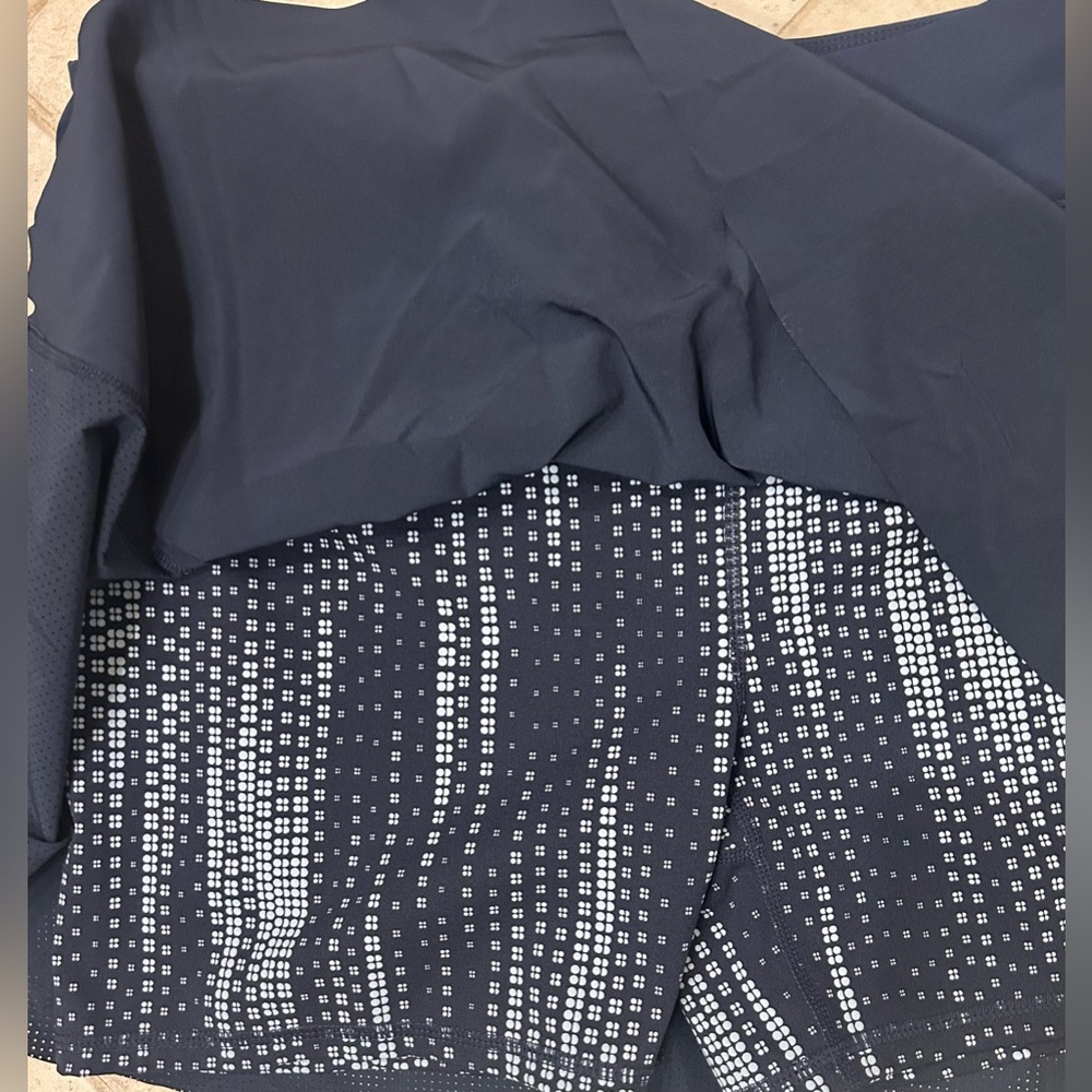 Sweaty Betty Swift Skort Navy Sz L - Picture 5 of 6